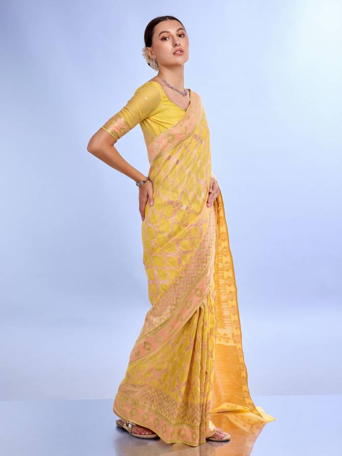 KL Tisha 307 Wedding Wear Linen Silk Sarees Wholesale Shop In Surat